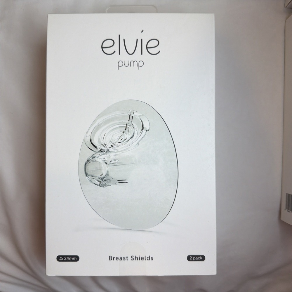 Elvie Pump Breast Shields 2 pack - 24mm Brand New